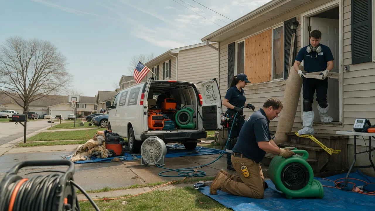 Water Damage Restoration in Bennington, KS near me